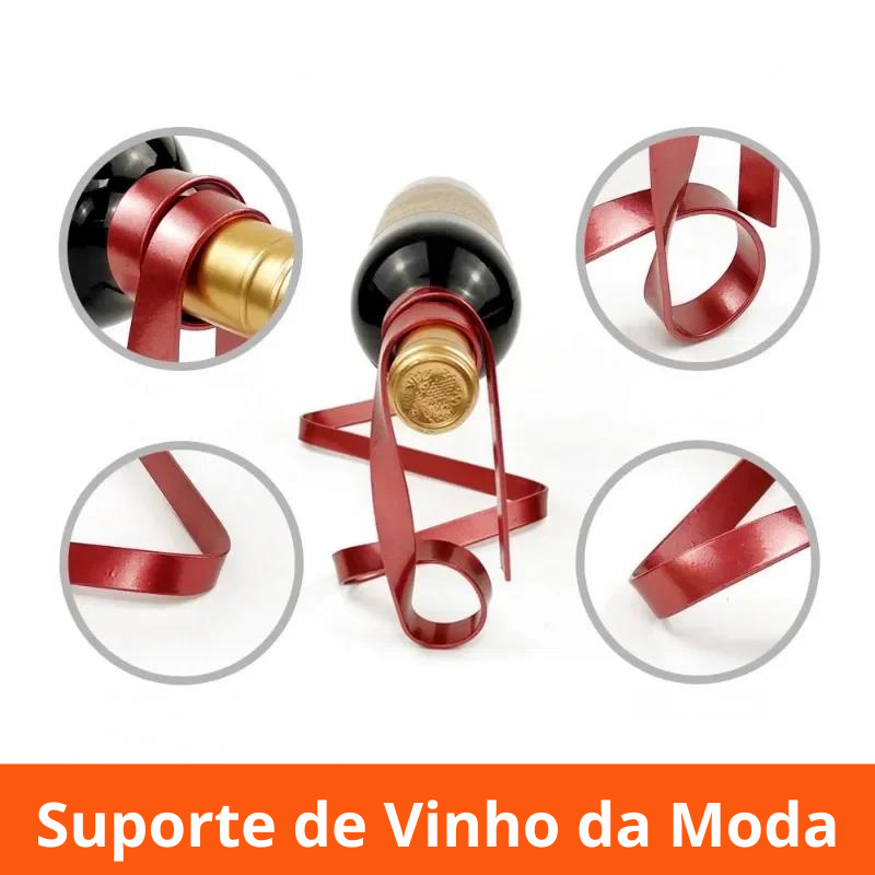 Suporte Para Vinho - Fita Mágica