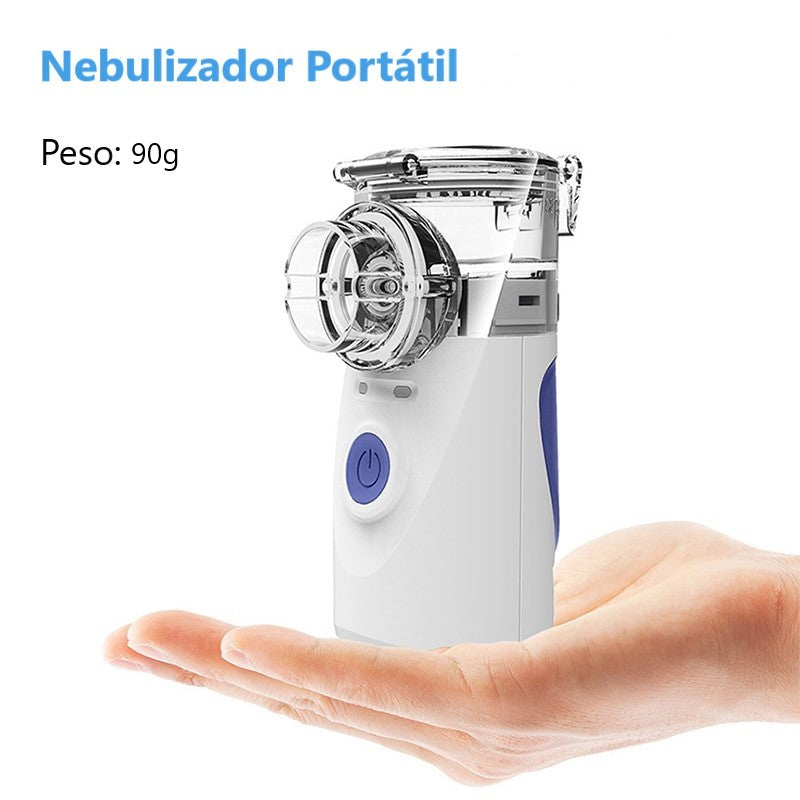 Mini Nebulizador Portátil Silencioso Recarregável