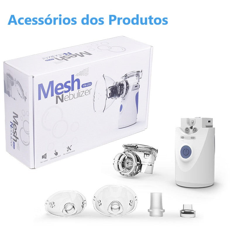 Mini Nebulizador Portátil Silencioso Recarregável