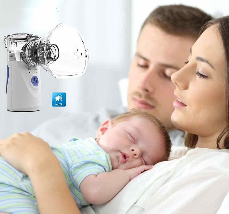 Mini Nebulizador Portátil Silencioso Recarregável